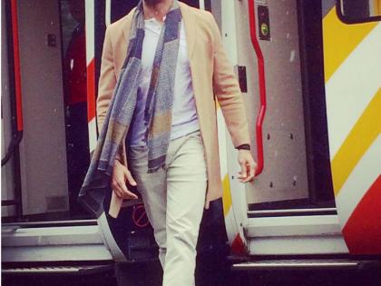 Sid Malhotra Train journey look