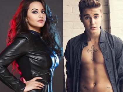 Sonakshi Sinha will not accompany Justin Bieber to performances! | सोनाक्षी सिन्हा जस्टिन बीबरसोबत करणार नाही परफॉर्मन्स!