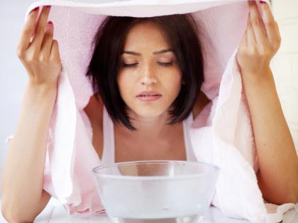 BEAUTY: Take steam on the face and enhance beauty! | BEAUTY : चेहऱ्यावर वाफ (स्टीम) घ्या अन् सौंदर्य वाढवा ! BEAUTY: Take steam on the face and enhance beauty! | BEAUTY : चेहऱ्यावर वाफ (स्टीम) घ्या अन् सौंदर्य वाढवा !