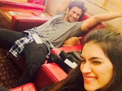 sushant singh rajput & kriti sanon