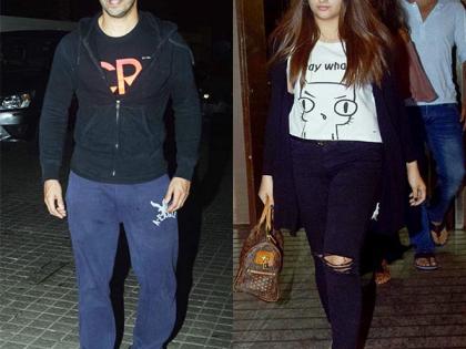 View Pics: Varun Dhawan's girlfriends Natasha Dalal arrives at the special screening of 'Juhiwa-2' | View Pics : ‘जुडवा-२’च्या स्पेशल स्क्रिनिंगला पोहचली वरुण धवनची गर्लफ्रेंड नताशा दलाल