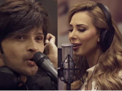 Yuliya sings the song singing with Himesh; Teaser out! | हिमेशसोबत युलियाने गायले मधाळ गाणे; टीझर आऊट !