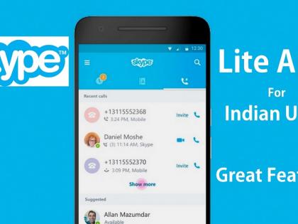 TECH: 'Skype Lite' app for special Indians! | TECH : खास भारतीयांसाठी 'स्काइप लाईट' अ‍ॅप !