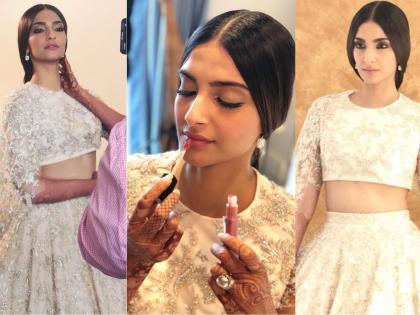 देसी बहू लूकमध्ये रेड कार्पेटवर दिसली Mrs.Sonam Ahuja, पाहा बोल्ड एंड ब्यूटीफुल अंदाज