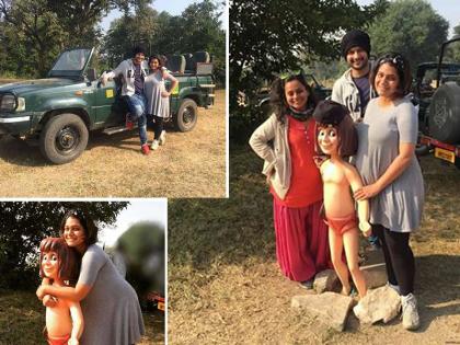 SEE PICS: Urmila Kothare celebrates Babyishwar after 'Babyamon' | SEE PICS:उर्मिला कोठारेने बेबीशॉवर नंतर सेलिब्रेट केला 'बेबीमून'