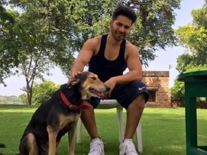 Varun Dhawan Gym Pix