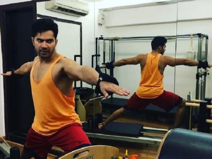 Varun Dhawan Gym Pix
