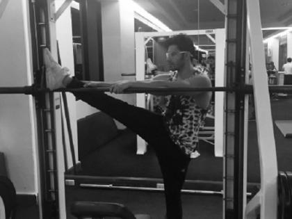 Varun Dhawan Gym Pix