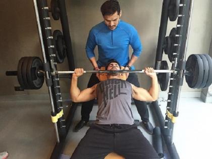 Varun Dhawan Gym Pix