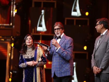 Amitabh Bachchan honored with the 'Superstar of Style' award | अमिताभ बच्चन ‘सुपरस्टार ऑफ स्टाईल’ पुरस्काराने सन्मानित