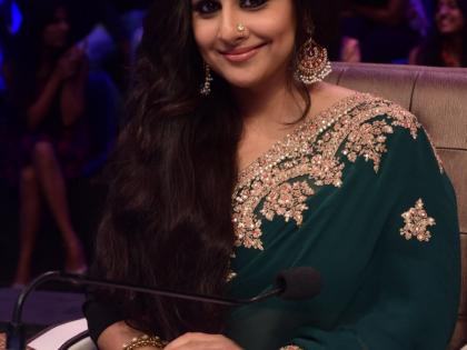 Vidya Balan has taught Dil Toh Hindustani the Contestant Contest | ​विद्या बालनने दिल है हिंदुस्तानी या कार्यक्रमाच्या स्पर्धकाला शिकवला अभिनय