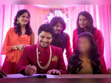 Congratulation: The famous actress of Marathi cinema has done a wedding with the actor, the photo she got in front of | Congratulation:मराठी चित्रपटसृष्टीतील या प्रसिद्ध अभिनेत्रीने या अभिनेत्यासह केले लग्न,समोर आले फोटो