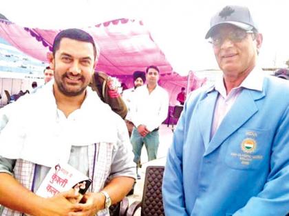Aamir Khan with Coach