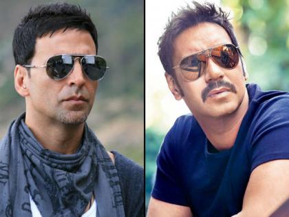 Akshay Kumar starred in Ajay Devgn's entry | अजय देवगणच्या एंट्रीमुळे अक्षय कुमाराला या चित्रपटातून दाखवण्यात आला बाहेरचा रस्ता