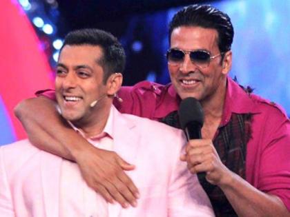 Salman Khan and Akshay Kumar became friends? | सलमान खान आणि अक्षय कुमार बनले मित्र ?