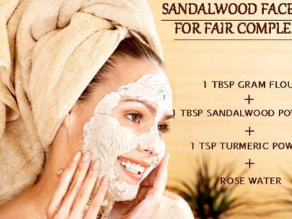 Use sandalwood powder for facial glow | ​चेहऱ्याच्या ‘ग्लो’साठी वापरा चंदन पावडर