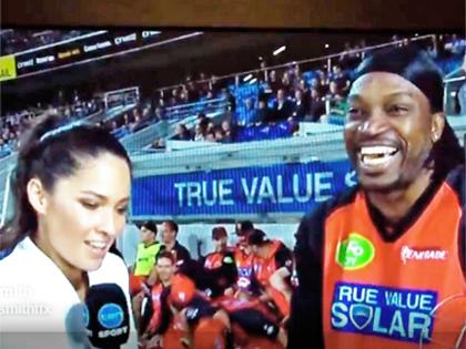 Women's power stood against Gayle | गेलच्या विरोधात उभी राहिली महिलाशक्ती