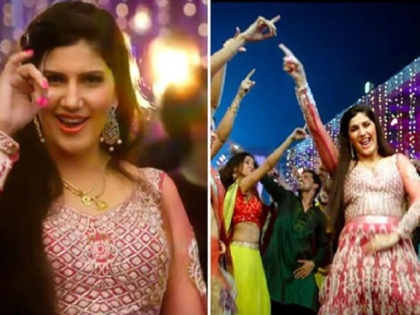 Sapna Chaudhary's banged entry in Bollywood! Look, this song of Veer Ki Wedding! | सपना चौधरीची बॉलिवूडमध्ये धमाकेदार एन्ट्री! पाहा, ‘वीरे की वेडिंग’चे हे गाणे!!