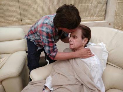dilip kumar with shahrukh khan