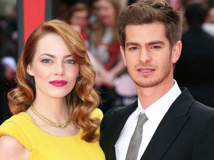 Premchand again flaunts in Andrew Garfield and Emma Stone | अ‍ॅँड्र्यू गारफिल्ड अन् एमा स्टोनमध्ये पुन्हा फुलले प्रेमांकुर