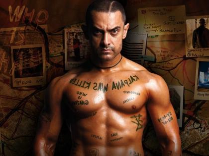 Aamir in Ghajini