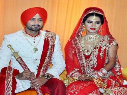 This year's high-profile marriage to Harbhajan Geeta's wedding | हरभजन गीता यांचे लग्न हे या वर्षीचे हायप्रोफाईल लग्न