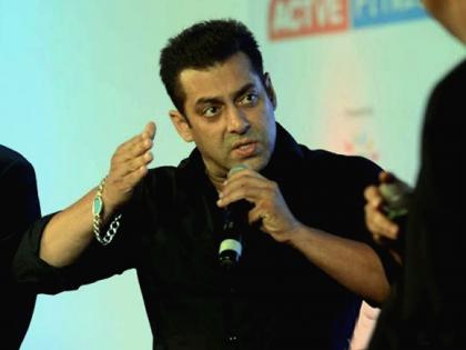 Salman Khan Barsaal said, 'I will blunt the tube light' | सलमान खान बरसला ‘ट्यूबलाइट बोला तो फोड दूंगा’