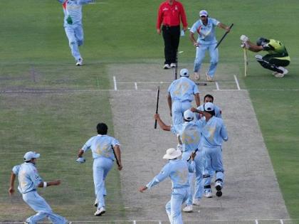 T-20 World Cup hero Joginder | टी-२० विश्वचषकाचा हिरो जोगिंदर T-20 World Cup hero Joginder | टी-२० विश्वचषकाचा हिरो जोगिंदर