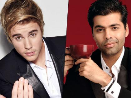 Justin Bieber's 'coffee' to take Karan Johar? | ​जस्टीन बीबर करण जोहरसोबत घेणार का ‘कॉफी’?