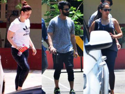 SEE PICS: Shahid Kapoor, Kareena Kapoor and Mira Rajput came under the same roof. | SEE PICS : शाहिद कपूर, करिना कपूर अन् मीरा राजपूत एकाच छताखाली झाले स्पॉट!