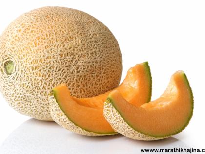 The skin of the melon consumed was beautiful | खरबूजाच्या सेवनाने त्वचा होते सुंदर The skin of the melon consumed was beautiful | खरबूजाच्या सेवनाने त्वचा होते सुंदर