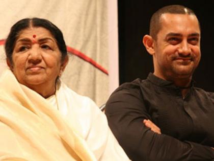 lata mangeshkar aamir khan