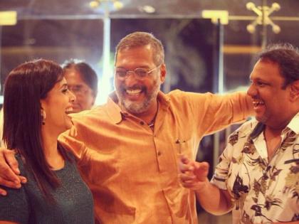 ​ नाना पाटेकर यांच्या सोबत सोनालीचे हॅपी मोमेंट्स