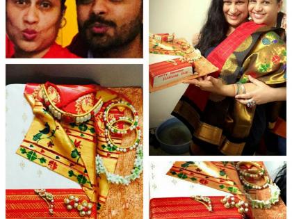 Exclusive अक्कासाहेबांसाठी खास पैठणी केक