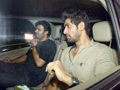 SEE PICS: Karan joins Johor's party with Rana Daggubati! | SEE PICS : ​राणा दग्गुबतीसोबत करण जोहरच्या पार्टीत पोहोचला प्रभास!