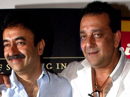 Sanjay Dutt with Rajkumar Hirani