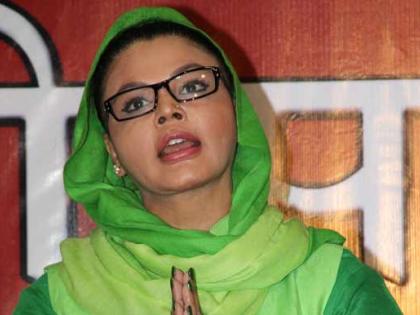 ​राखी सावंत पुन्हा चर्चेत ! मायावतींविरूद्ध लढणार निवडणूक!!