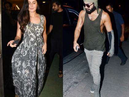 SEE PIC: Ranveer Singh did not accompany Deepika Padukone, but Katrina Kaif spots up! | SEE PIC : रणवीर सिंग दीपिका पादुकोणसोबत नव्हे तर कॅटरिना कैफसोबत झाला स्पॉट!