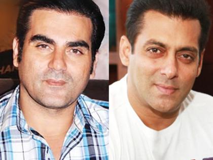 Arbaaz Khan is angry with Salman Khan? | अरबाज खान का झाला सलमान खानवर नाराज ?