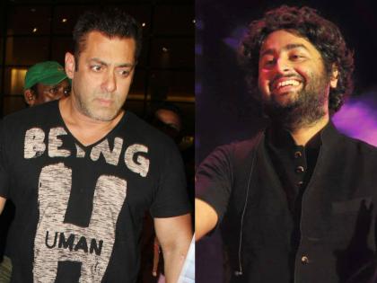 Salman's refusal to meet Arijit | अरिजीतला भेटण्यास सलमानचा नकार