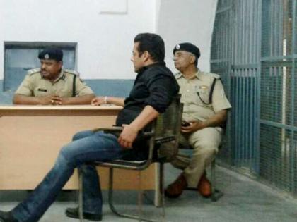 Salman took the prisoner number 106 to be the first night in the jail! | ​कैदी नंबर १०६ बनून सलमानने अशी काढली तुरुंगातील पहिली रात्र.. !