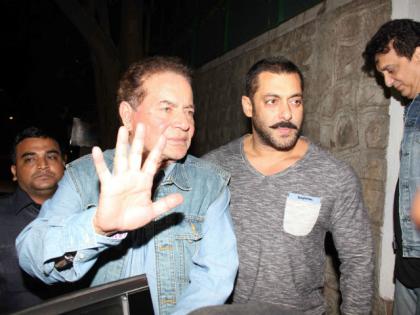 Salim Khan apologized for Salman Khan's tweet | सलमानच्या ‘त्या’ वक्तव्याबाबत सलीम खान यांनी ट्विटद्वारे मागितली माफी Salim Khan apologized for Salman Khan's tweet | सलमानच्या ‘त्या’ वक्तव्याबाबत सलीम खान यांनी ट्विटद्वारे मागितली माफी