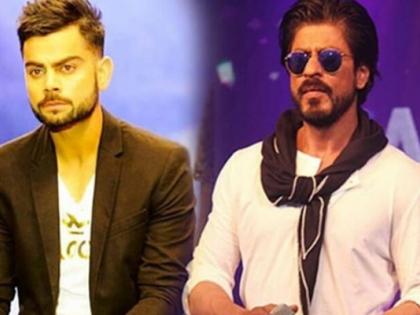 Virat Kohli became the world's biggest brand behind Shah Rukh Khan | शाहरुख खानला मागे टाकत विराट कोहली बनला देशातला सगळ्यात मोठा ब्राँड