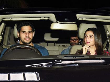 See Photos: This is proof of the love relationship of Siddharth Malhotra and Alia Bhatta !! | See Photos : सिद्धार्थ मल्होत्रा अन् आलिया भट्टमधील लव्ह रिलेशनशिपचा हा घ्या पुरावा!!