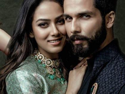 SEE PICS: Shahid Kapoor and Mira Rajput's cheerful chemistry on the cover page! You will be angry! | ​SEE PICS: मॅगझिनच्या कव्हरपेजवर दिसली शाहिद कपूर अन् मीरा राजपूतची लाजवाब केमिस्ट्री! तुम्हीही व्हाल दंग!!