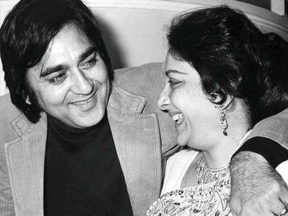 The condition that Sunil Dutt had been in his first visit ... | ​पहिल्या भेटीतच सुनील दत्त यांची झाली होती अशी अवस्था... नर्गिस यांना पाहून निघाले नाही तोंडातून शब्द