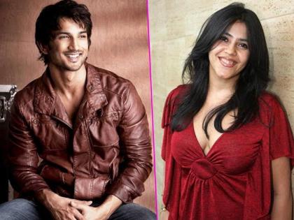 Sushant Singh Rajput and Ekta Kapoor's "sacred relation" still last! | ​सुशांत सिंह राजपूत व एकता कपूरचा ‘पवित्र रिश्ता’ अद्यापही कायम!