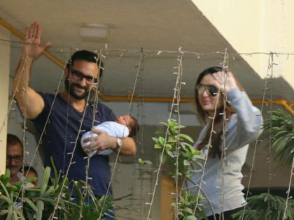 taimur ali khan to make his television debut with saif ali khan