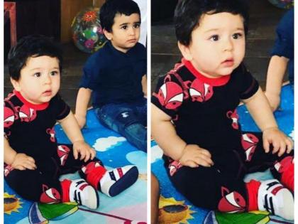 Taimur Ali Khan, son of Kareena Kapoor and Gosh Kapoor's son Jamali Gatti of Tusshar Kapoor | ​करिना कपूरचा मुलगा तैमुर अली खान आणि तुषार कपूरचा मुलगा लक्ष्य कपूरची जमली गट्टी