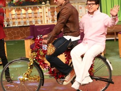 OMG: The Kapil Sharma Show, Jackie Chain Cycle, sold for 10 Lacs | OMG:The Kapil Sharma शोमध्ये 10 लाखांमध्ये विकली गेली जॅकी चैनची सायकल